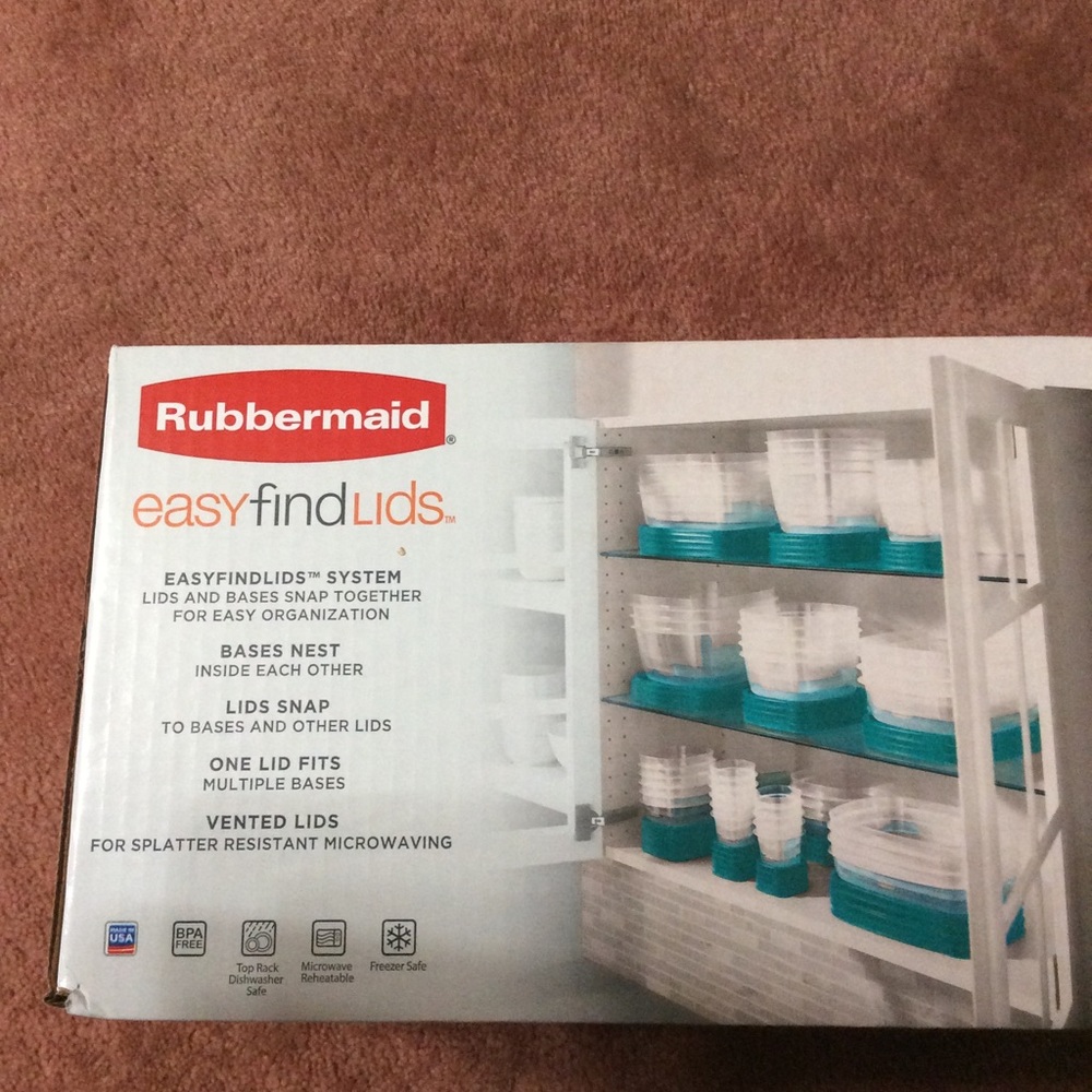 Rubber maid easy find lids - Picture 6 of 6